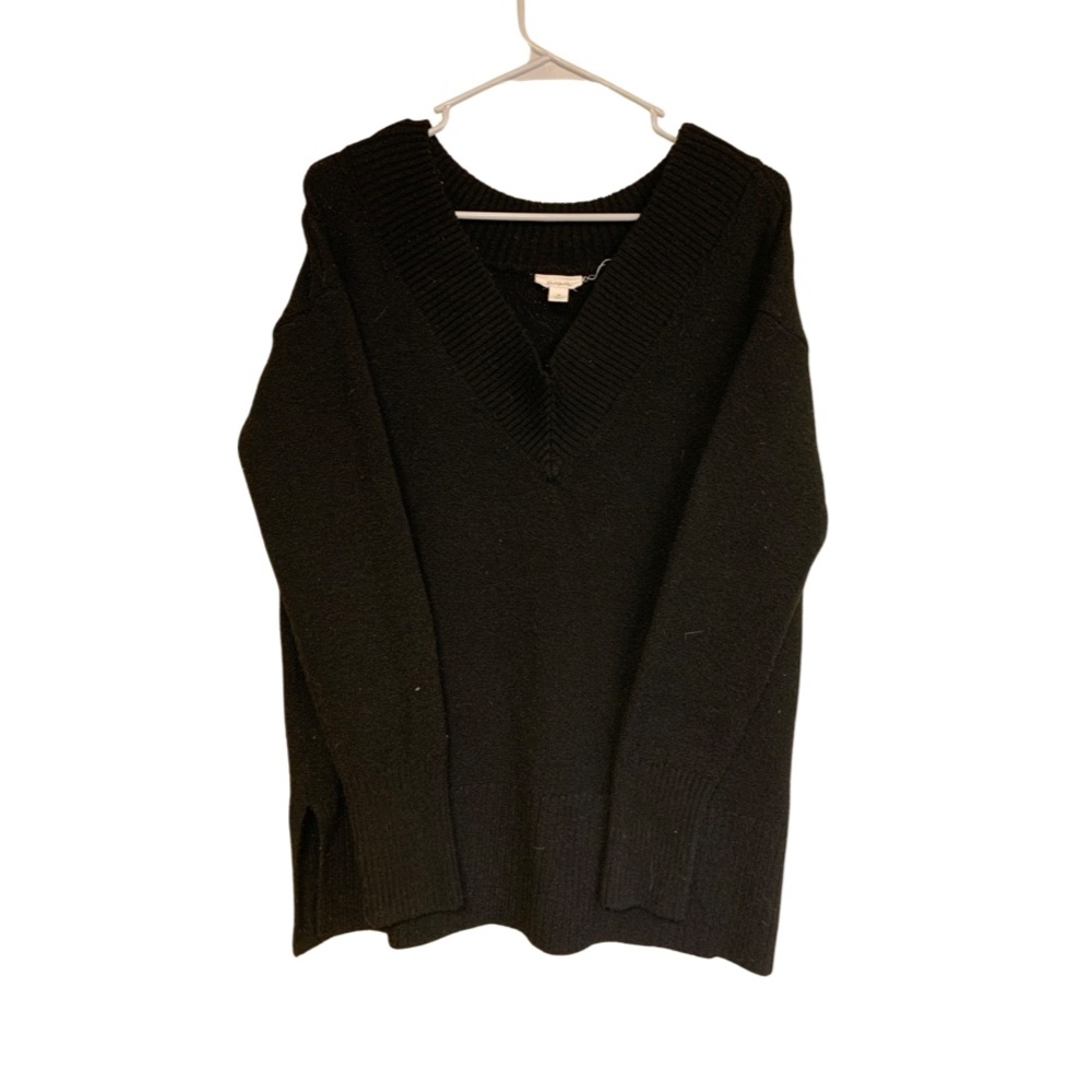 V-Kneck Slouchy Sweater